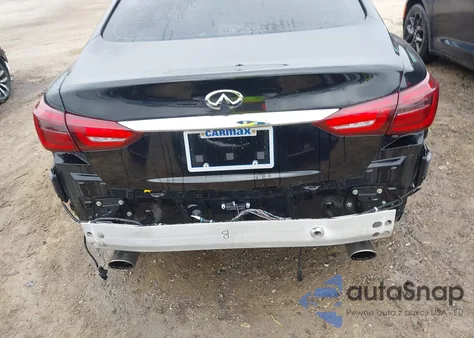 2021 Infiniti Q50 Luxe from USA, damaged, VIN JN1EV7BP8MM703440